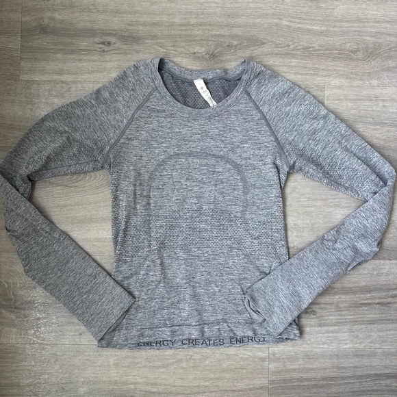 lululemon athletica Tops - Lululemon swifty long sleeve shirt waist length